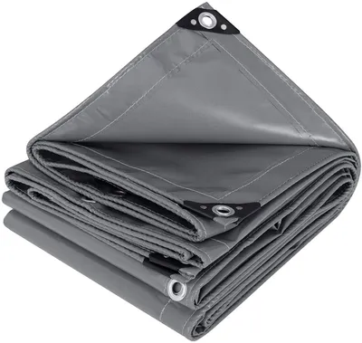 Obrázek produktu pro PVC plachta, vodotěsná, 500 g/m², tmavě šedá, rozměry 3 x 6 metrů