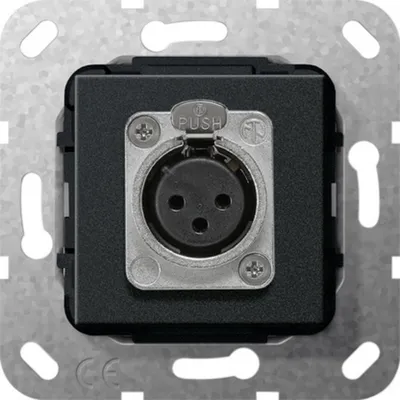 Produktbild von GIRA 4846788, XLR, Schwarz