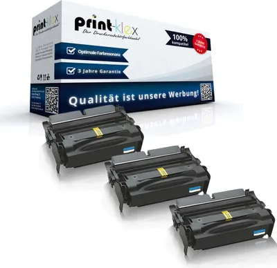 Produktbild von 3x Kompatible Tonerkartuschen für Lexmark X422MFP 12A4715 12A3715 Black Schwarz - Office Pro Serie