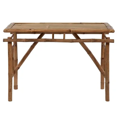 Immagine prodotto di vidaXL Tavolo da giardino pieghevole 115x50x75 cm in bambù