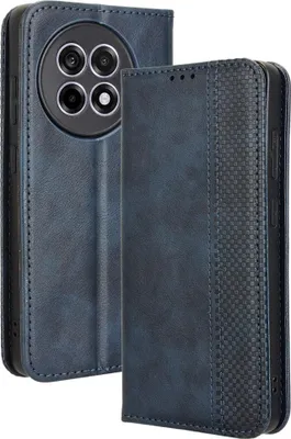 Produktbild von OnePlus 13R Hülle - Coverup Vintage Style Klapphülle - Blau
