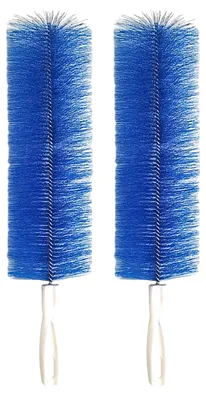 Produktbild von 2 Stück flexible Ventilator-Staubbürsten mit weichen Borsten, biegsamer Ventilatorreiniger, flexible Reinigungsbürste ohne Demontage, Staubbindewerkzeug