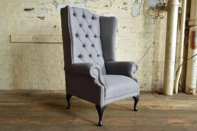 Productafbeelding van Chesterfield-bank, fauteuil, stoel, gestoffeerde stoel, leunstoel, woonkamer, relaxstoel, clubstoel