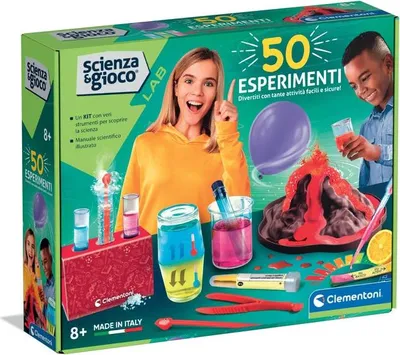 Obrázek produktu pro Clementoni Science & Play 19430, Experimentální sada, Chemie, 8 rok/roky