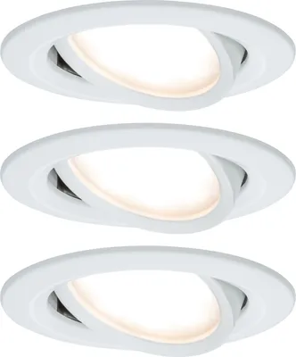 Produktbild von Paulmann LED Einbauleuchte Nova 3er-Set schwenkbar