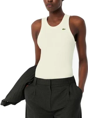 Produktbild von LACOSTE SLIM FIT Baumwolle TANK TOP Weiß