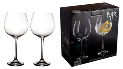 Zdjęcie produktu dla Zestaw 2 kieliszków do ginu Bohemia Selection Bar Selection przezroczyste 680 ml