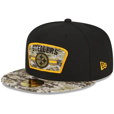 Produktbild von New Era 59FIFTY Cap Salute to Service - Pittsburgh Steelers