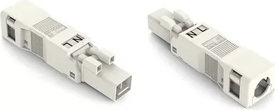 Produktbild von WAGO Stecker;mit Zugentlastungsgehäuse;2-polig;weiß 890-132