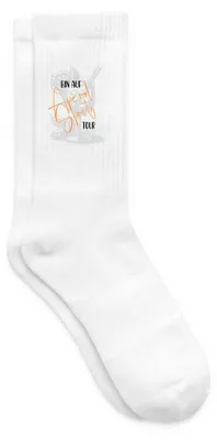 Produktbild von Spreadshirt Bin Auf Aperol Spritz Tour Party Tennissocken, 42-46, Weiß