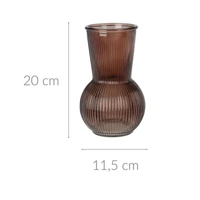 Produktbild von Dekovase aus Glas, 20 cm