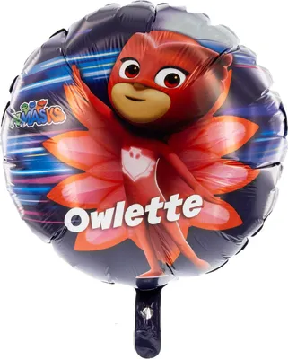 Produktbild von PJ Masks Folienballon Ø45 cm bunt Pyjamahelden Helium-Ballon Kindergeburtstag