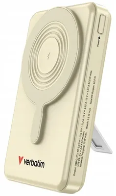 Zdjęcie produktu dla Verbatim 32274, 10000 mAh, Litowo-polimerowy (LiPo), Power Delivery 3.0, Quick Charge 3.0, Bezprzewodowe ładowanie, 3,85 V, 52 W