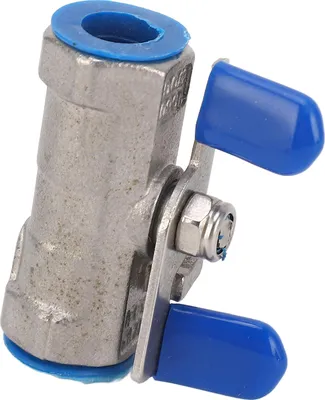 Obrázek produktu pro Kulový ventil 1/4 palce s vnitřním závitem (NPT) z nerezové oceli 304 a klapka