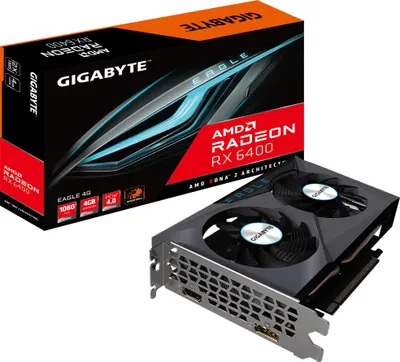 Produktbild von Gigabyte GV-R64EAGLE-4GD Radeon RX 6400 EAGLE 4G
