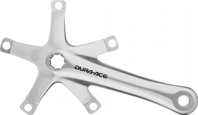Produktbild von SHIMANO Kurbelgarnitur DURA-ACE TRACK FC-7710 170 Silber - maximale Bahn-Perf...