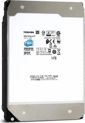 Immagine prodotto di HD3.5" SATA3-Raid 14TB Toshiba MG07ACA14TE/7.2k/512e
