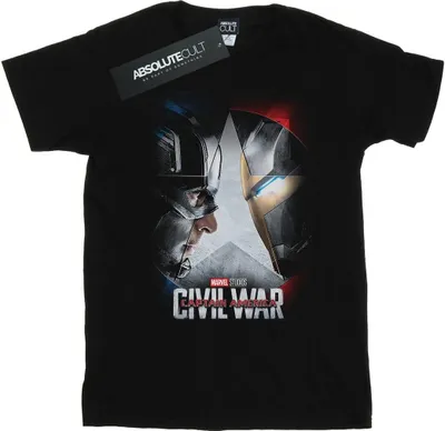 Produktbild von Marvel Studios - "Civil War" T-Shirt für Herren BI42817 (4XL) (Schwarz)