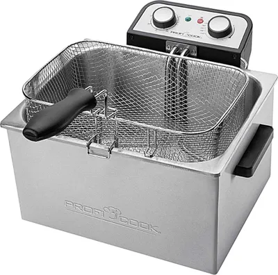Produktbild von ProfiCook PC-FR 1038 Doppel Fritteuse Edelstahl