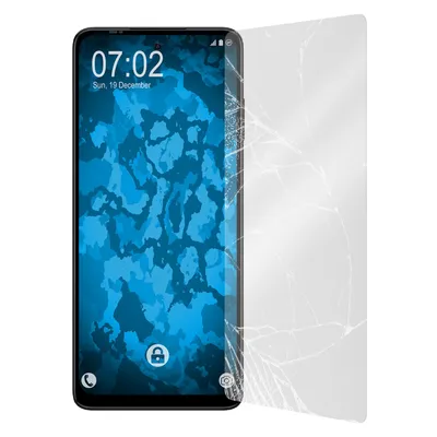 Produktbild von 3er-Pack PhoneNatic Glas-Folie klar  kompatibel mit Motorola Moto Edge 2021 - Panzerglas für Moto Edge 2021
