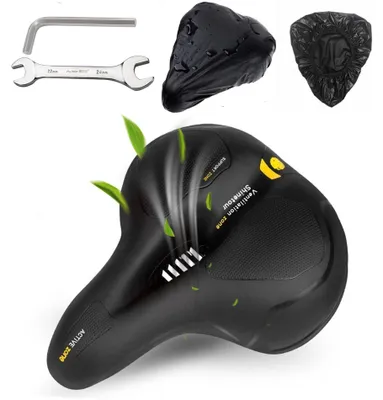 Produktbild von Fahrradsattel: Komfortabel, ergonomisch, wasserdicht, atmungsaktiv, stoßdämpfend, langlebiger Komfort, Fahrradsitz