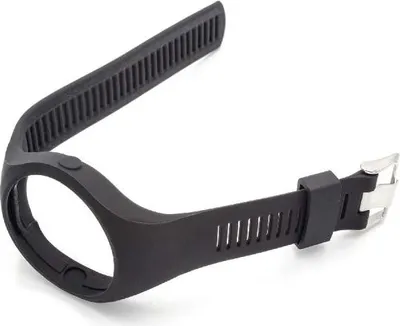 Produktbild von vhbw TPE Ersatz Armband kompatibel mit Polar M200 Fitnessuhr, Smartwatch - 25 cm schwarz