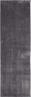Obrázok produktu pre Koberec HUARTE krátky vlas mäkký umývateľný antracit 80x250 cm