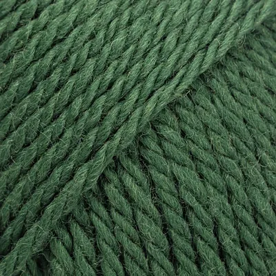 Produktbild von Drops Alaska Garn 100% Wolle, 70m/50g, Dunkler Efeu, Unverarbeitet & Filzbar