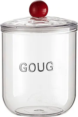 Produktbild von Luftdichter Vorratsbehälter für Lebensmittel mit Deckel, großes Fassungsvermögen, transparentes Design, BPA-frei, luftdichter Verschluss, Vorratsglas für Mehl, Müsli und trockene Lebensmittel