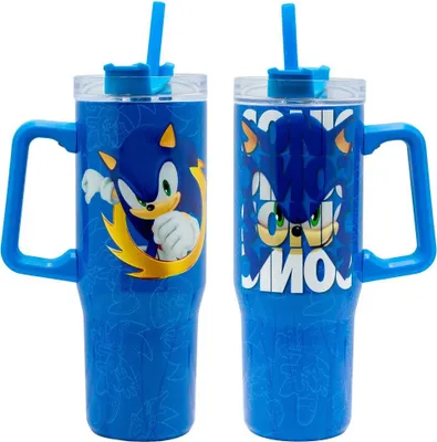 Zdjęcie produktu dla Sonic the Hedgehog Kubek termiczny XL ze stali nierdzewnej Kubek termiczny To-Go 940 ml