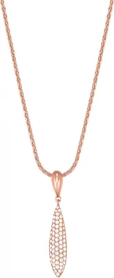 Produktbild von Esprit Collier Halskette Damen Metall Zirkonia Karabiner 42cm ESNL03370C420
