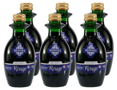 Obrázok produktu pre Medinet Rouge – polosladké – (12 fliaš po 0,25 l)