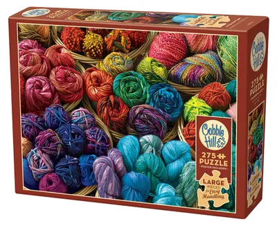 Immagine prodotto di Puzzle 275 XL Kłębki włóczki 113035