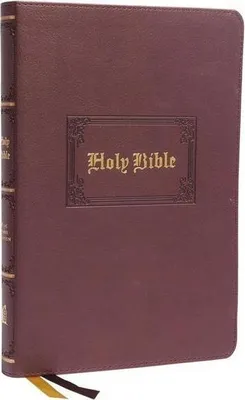 Produktbild von KJV Holy Bible: Large Print Thinline, Brown Leathersoft, Red Letter, Comfort Print: King James Version