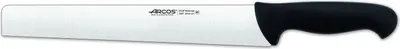 Produktbild von Salamimesser Arcos Farbe - Prof  295725  in Edelstahl Nitrum und mango ergonomische schwarze Polypropylenklinge und 30 cm Klinge, Vitrine