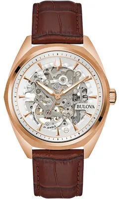 Produktbild von Bulova Herrenuhr 97A175 Quarz Analog mit Datum, 38 mm Gehäuse, 3 ATM wasserdicht