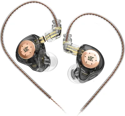 Produktbild von KZ EDX Pro In-Ear Monitor Kopfhörer, HiFi IEM Ohrhörer mit Dual Driver, 3.5mm Kabel, Ergonomisches Design für Gaming, Musik & Studio