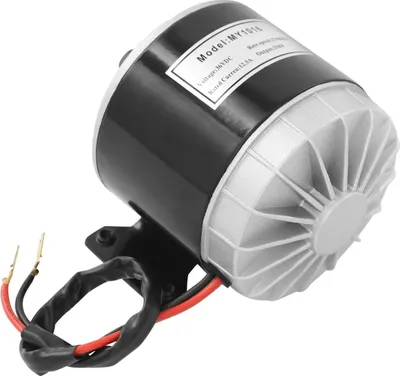 Zdjęcie produktu dla Silnik elektryczny – silnik szczotkowy z magnesami trwałymi na prąd stały do hulajnóg elektrycznych – 350 W – bez przekładni –