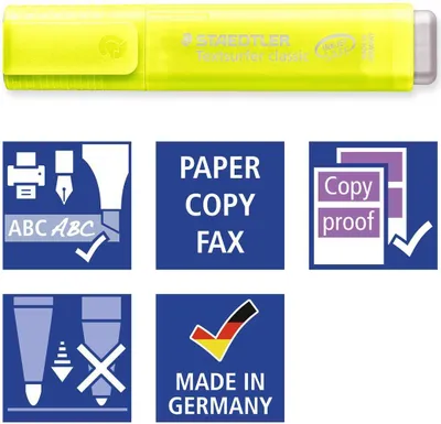 Image de STAEDTLER Textmarker Textsurfer clas 6St Etui