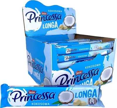 Immagine prodotto di Commercio all'ingrossoPL  Princessa Longa Wafer al cocco 28x44g Nestlé
