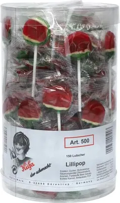 Produktbild von Küfa Lillipop Frucht Lutscher fruchtig lecker 150 Stück 1700g
