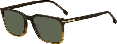 Produktbild von Hugo Boss BOSS 1749/G/S Brown shaded horn 55/18/145 Herren Sonnenbrillen