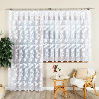 Obrázok produktu pre MARKIZETA Záclona 200x250 Martyna biela žakárová hotová 023083/FBP/001/200250/1
