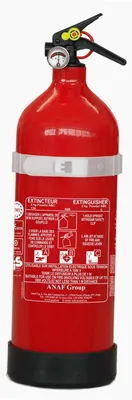 Image de Extincteur à poudre ABC 2kg - 16457.4