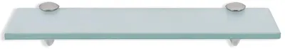Produktbild von Vigevee Glasablage Bad 50x10 cm Milchglas Wandregal Badezimmer Glas Regal ESG Sicherheitsglas modern