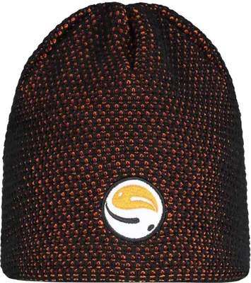 Zdjęcie produktu dla Czapka Wędkarska Zimowa Ciepła Guru Skullcap Black Orange