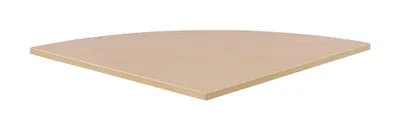 Produktbild von SODEMATUB Verbindungsplatte ahorn, dreieckig abgerundet 80,0 x 80,0 x 2,5 cm
