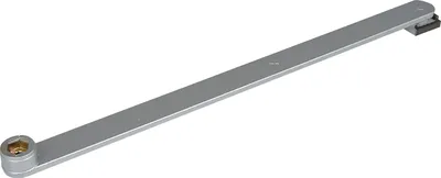 Image de GEZE Levier avec coulisse rivetée couleur argent 333 mm 079332