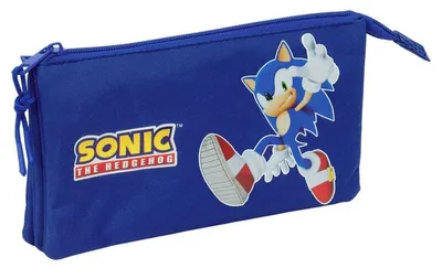 Zdjęcie produktu dla Sonic the Hedgehog potrójny Federmappe
