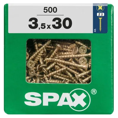 Zdjęcie produktu dla Śruby uniwersalne SPAX żółte vz VG 3,5x30 mm (500 szt.)